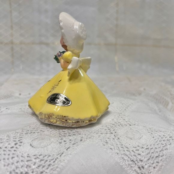 Vintage Josef Originals Figurines, August Doll of the Month, Vintage Figurines - Picture 5 of 10
